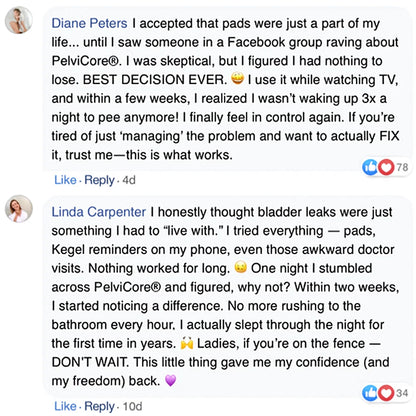 PelviCore® Pelvic Floor Trainer [Leak-Free in 3 Weeks]